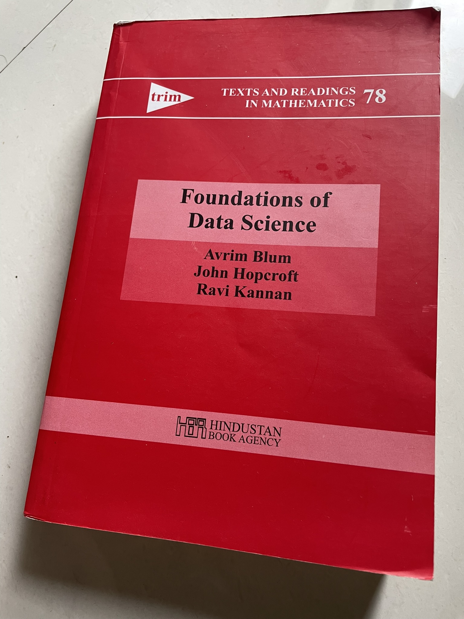 Foundations of Data Science book cover